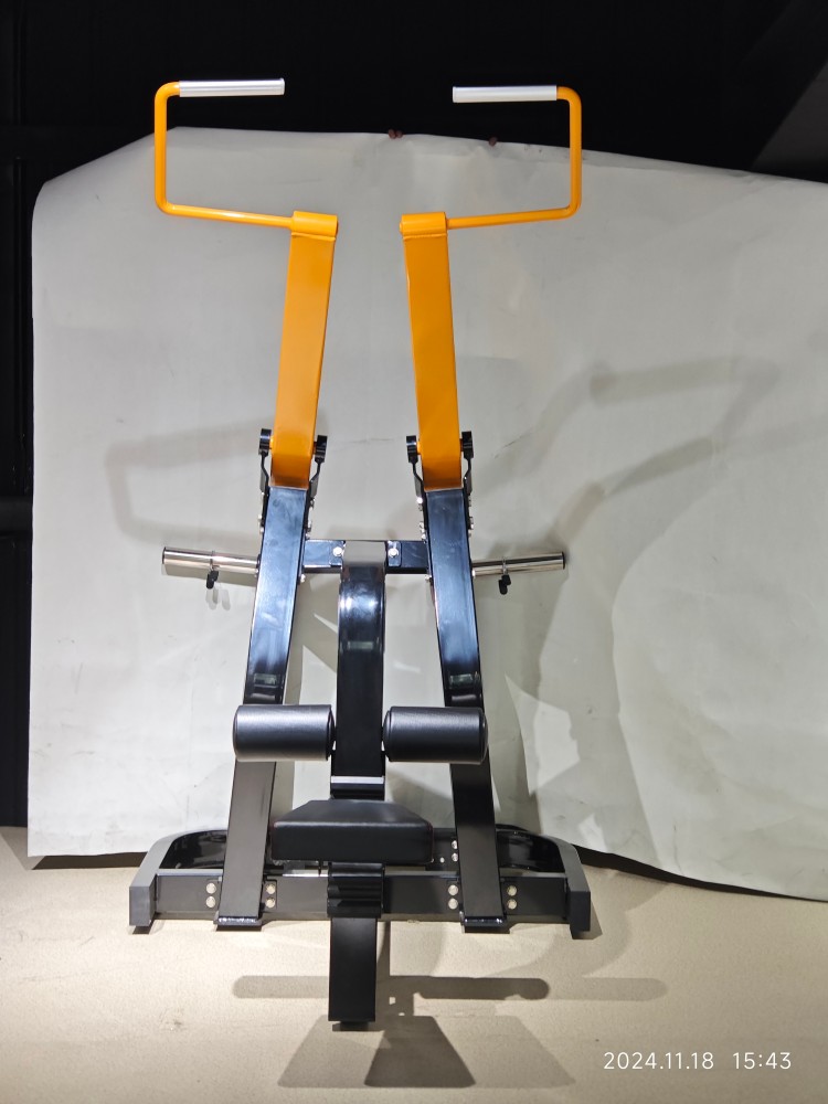 Commercial Indoor Gym Fitness & Body Building Machine Plate Loaded Lat Pull Down &Vertical Traction Front Pulldown