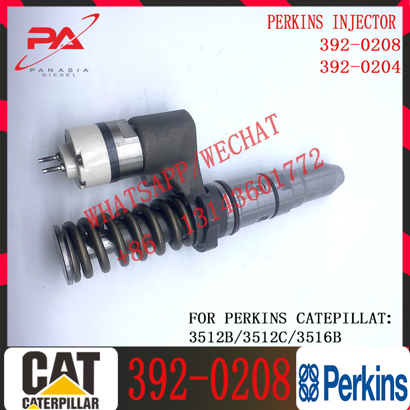 Common Rail Diesel Fuel Injector 392-0208 3920208 20R-1272 20R1272 For C-A-T Engine 3508B/3512B/3516B/ 3512C/3516C