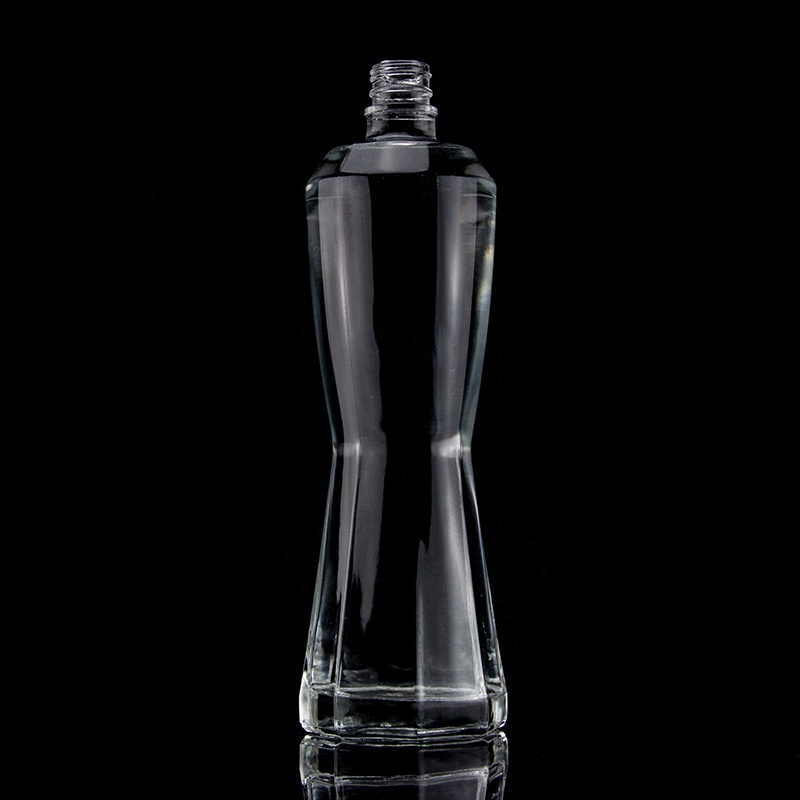 Special Design Screw Cap Glass Bottle for Fancy Tequila in Industrial