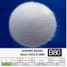 Buy cheap 0.125 to 0.212mm B80 Ceramic Bead Blasting Material Good Sphericity from wholesalers