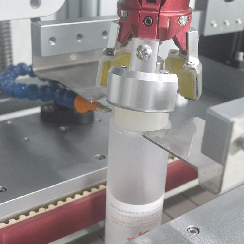PET Bottle Screw Capping Machine with Single Head Automatic Screw Tightening
