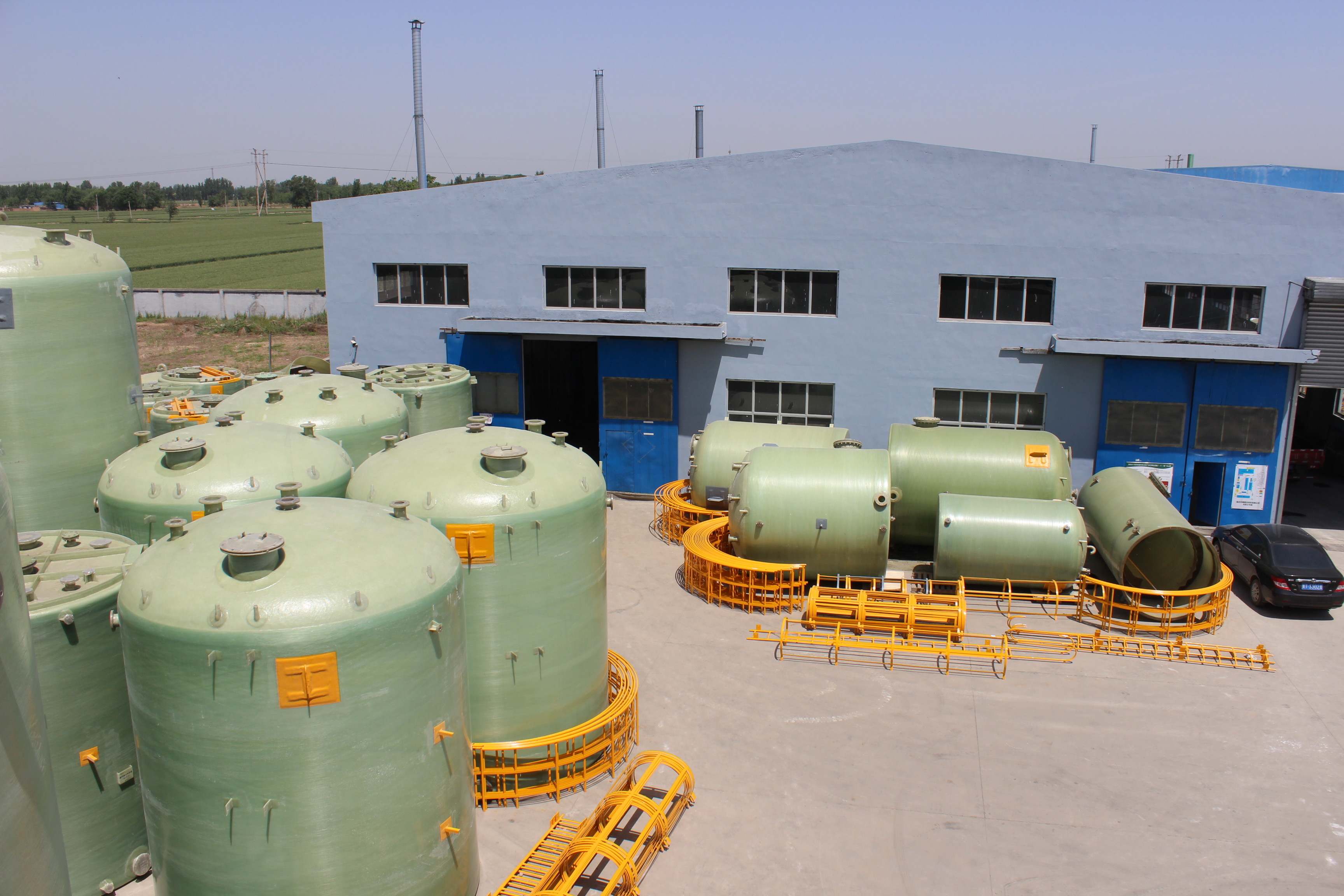 High Strength Fiberglass Chemical Tank For Cryogenic Liquid