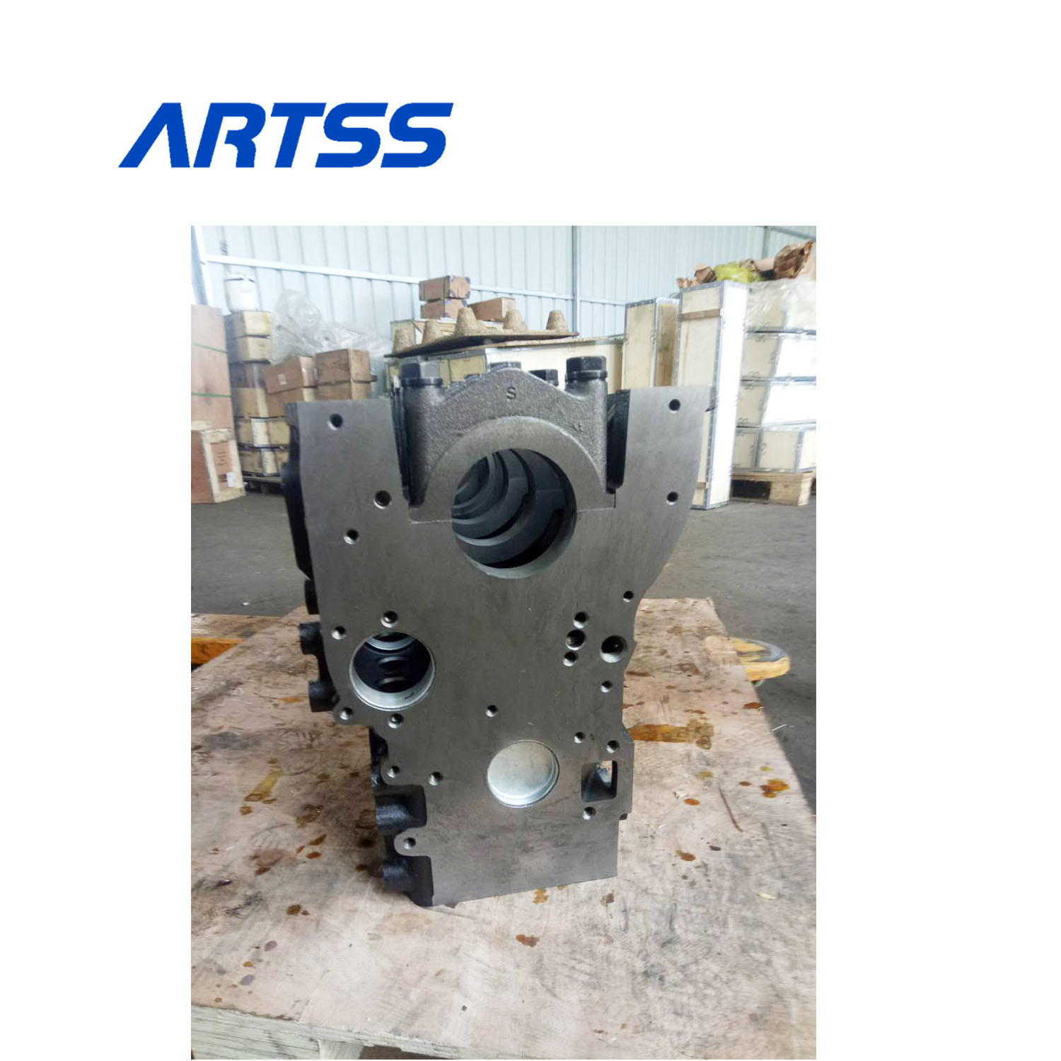 Water Cooled Cylinder Head Block For YANNAL Excavator