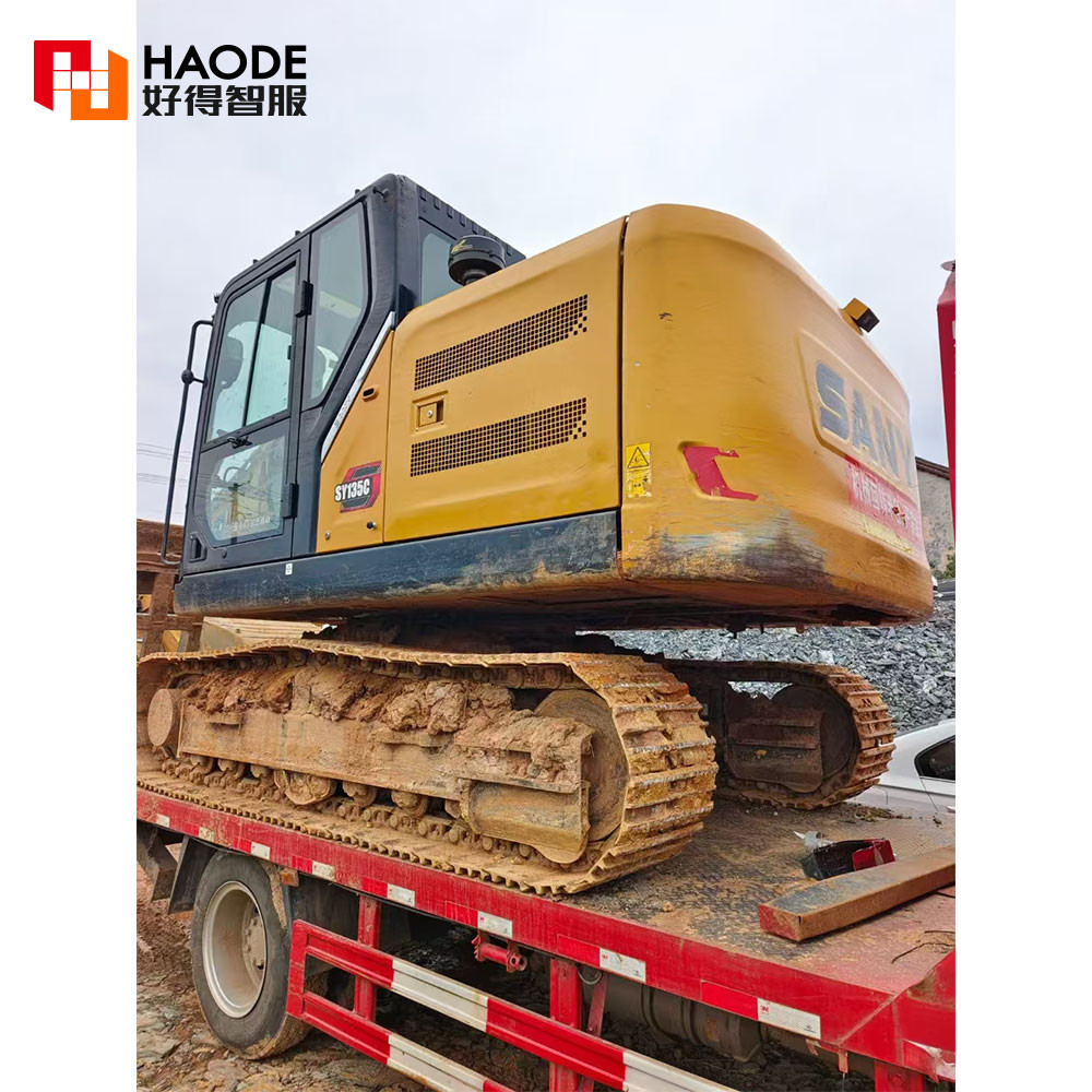 Second Hand Sany 135 Crawler Excavator Earth Digger Machine Used Sany Sy135c Excavator Sany 135 Crawler Excavator