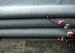 China faux 100 linen fabric canvas roll for sofa on sale