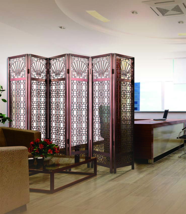 Bronze Stainless Steel Partition For Hotels/Villa/Lobby Interior Decoration