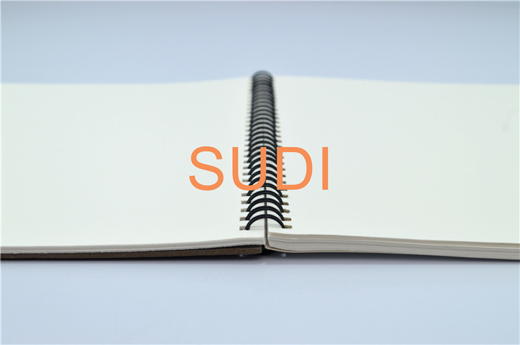 Single Binding Spiral Pantone 120gsm Spiral Bound Presentation Book
