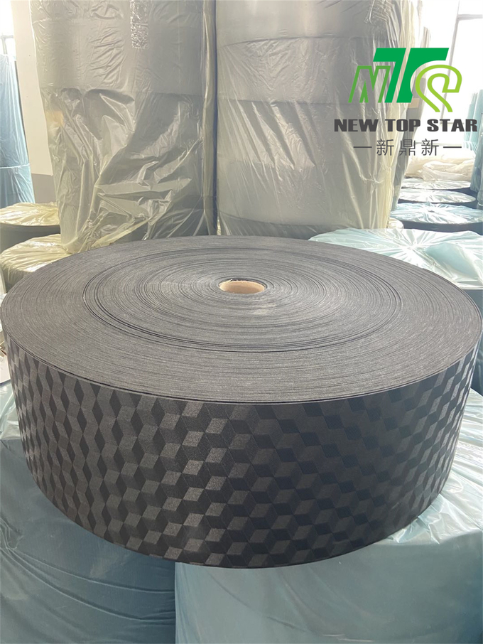 Vinyl 1mm Laminate Underlay 400m Special EVA Foam With Embossed Film Strip