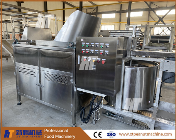 Broad Bean Peanut Frying Machine Fava Bean Horse Bean Batch Fryer Machine ISO