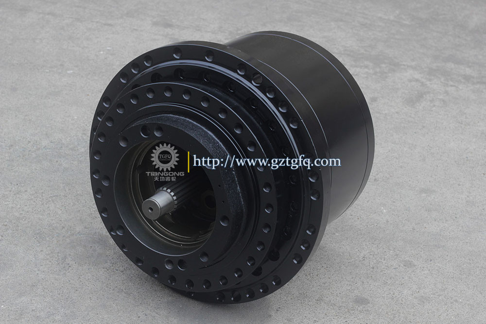 R220-9 Excavator Travel Device Reducer Gearbox Without Motor 39Q6-42100