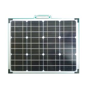 China 120 Watt Foldable Solar Panel Solar Cell With Heavy Duty Padded Easy Carry Bag on sale