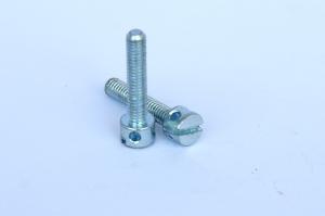 China M3 M4 M5 Galvanized Lead Seal Screw Meter Screws Cover Bolt Perforated Bolts 10mm-40mm Length on sale