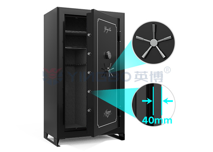 75mins Fireproof Rating Large Rifle Secure Box Electronic Password Lock