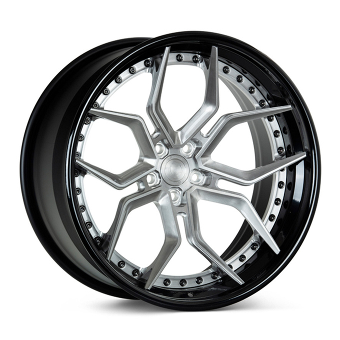 18-inch branded custom 2 piece forged aluminum wheels factory from china