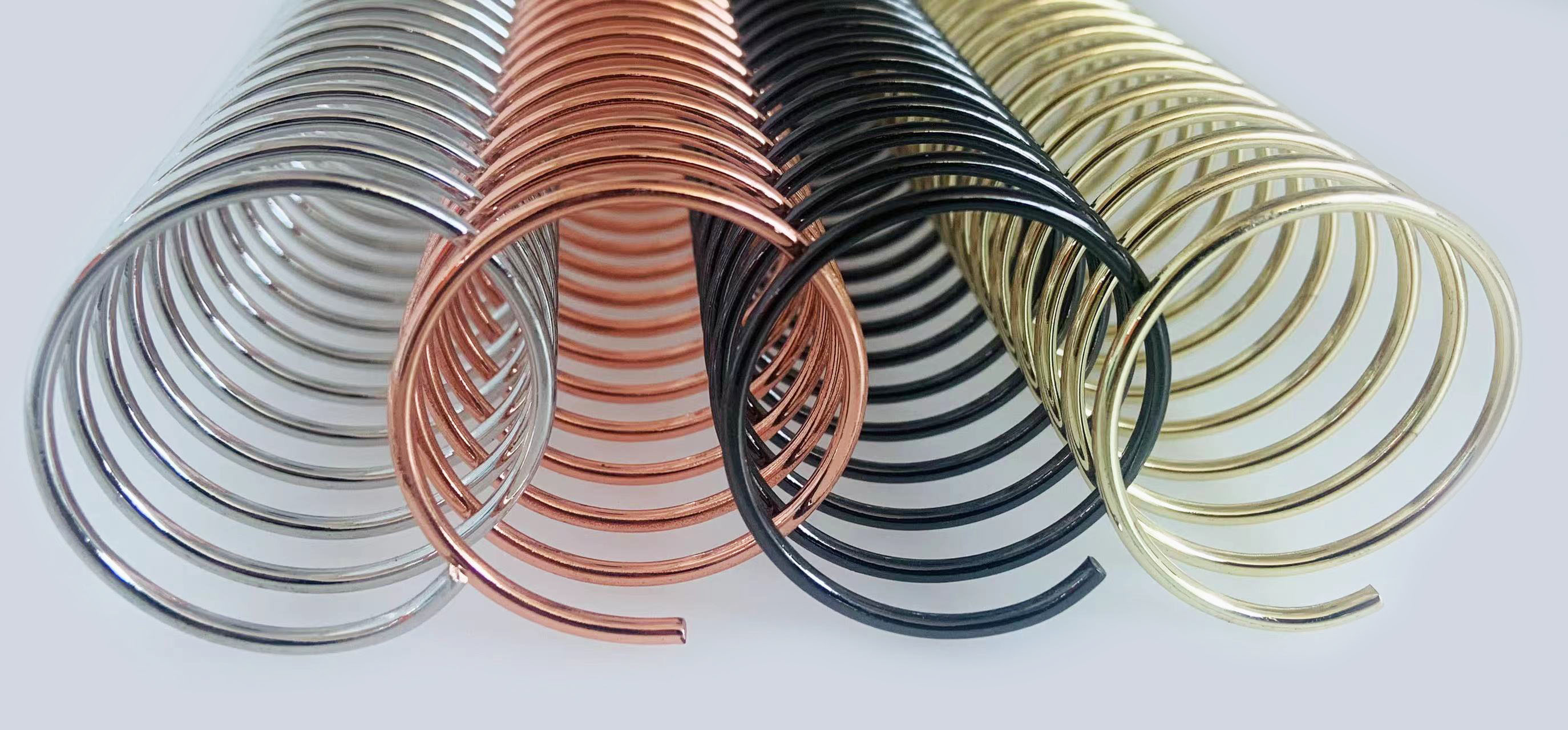 34.9mm 4:1 Pitch Metal Wire Binding Coils For Premium Notebooks