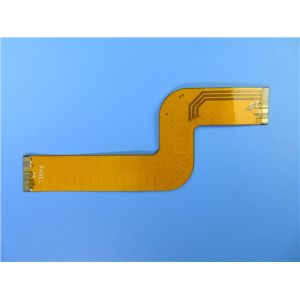 China Multilayer Flexible Printed Circuits FPC Built On Polyimide with 0.25mm Thick and Immersion Gold Remote Control on sale