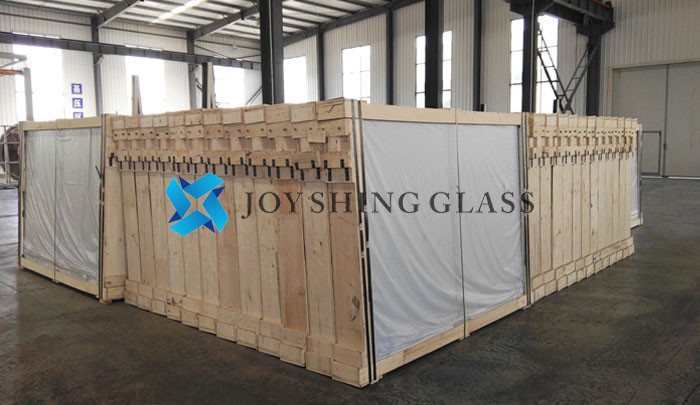 Building Laminated Glass Sheets Customized Ultra Clear Tempered Glass Construction