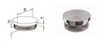 stainless steel handrail end cap/stainless steel flat end cap that used for