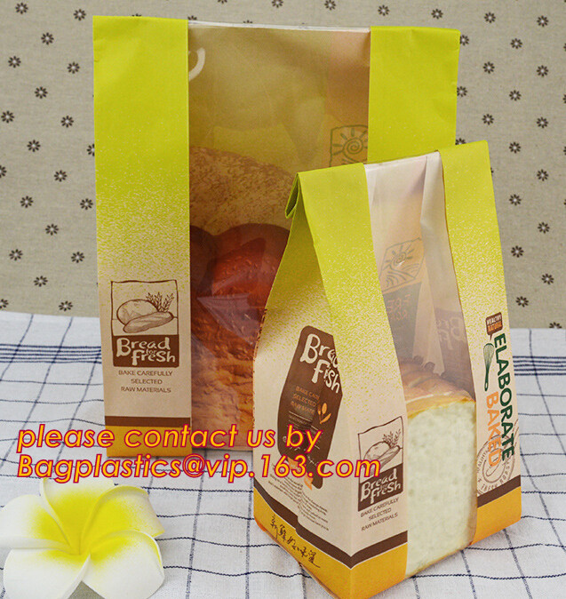 wholefoods flour/sugar tea/coffee paper bakery take out bag white brown kraft wax coated bag pe coated bag central strip