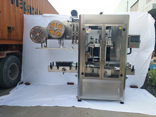 HF-250M Sleeve Labeling Machine with Speed 250 Bottle per Minute
