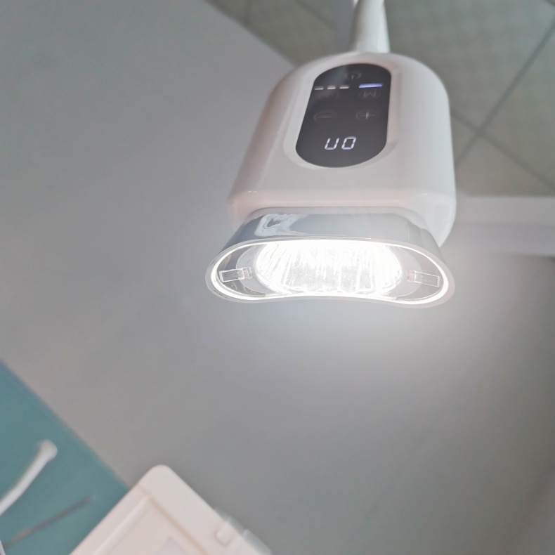 Professional Teeth Whitening Led Bleaching Lamp Dental Chair Mounted Teeth Whitening Machine
