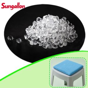 China Ultra Soft Elastic Recyclable TPE TPR Granules Raw Materials for Comfortable Seat Cushions on sale