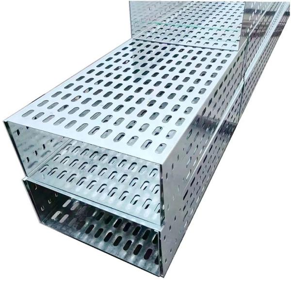 Rectangle Stainless Cable Tray Excellent Corrosion Resistance Durability for Air