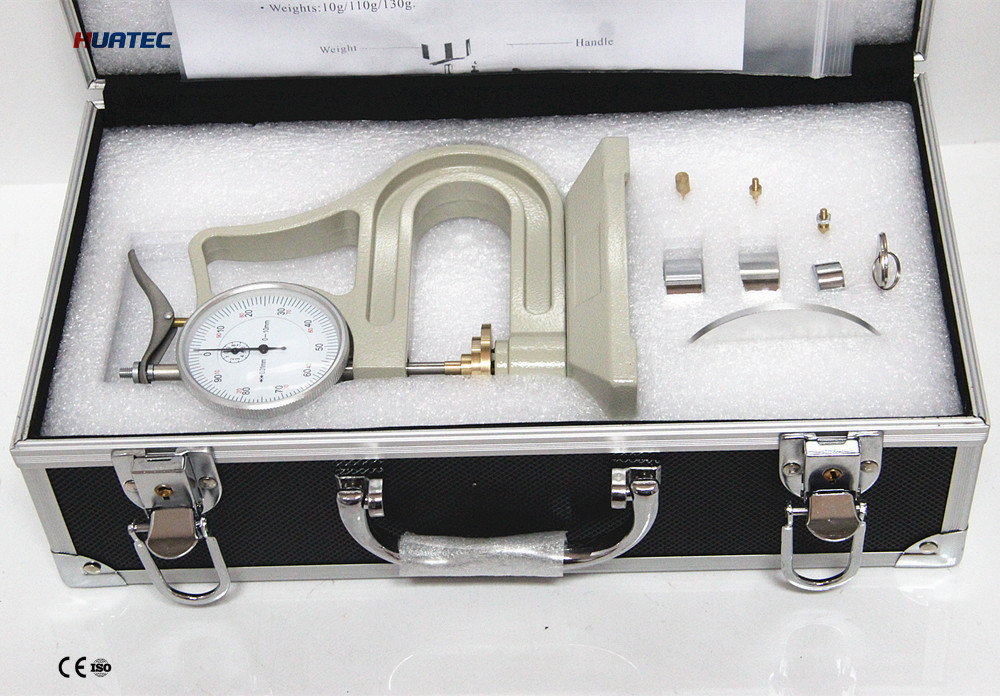 Rubber 0.01mm Ultrasonic Thickness Gauge For Vulcanized Rubber And Plastic Products