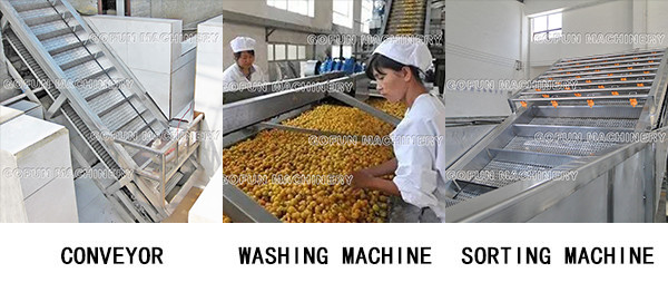 Mango paste / pulp processing plant SS 304 PET bottle 3 in 1 filling equipment