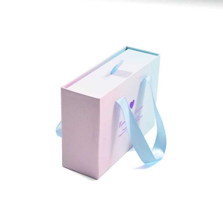 Luxury Portable Cardboard Drawer Gift Box Clothes Scarf Dress Storage Box Birthday Party
