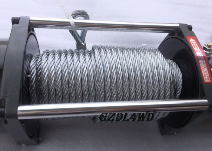 12v Truck Heavy Duty Electric Winch 8.3mm Steel Wire 9500lbs For Off Road