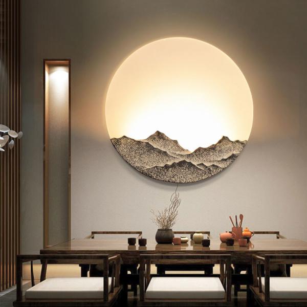 Chinese modern simple 5W LED wall light bedroom hotel led decorative wall light