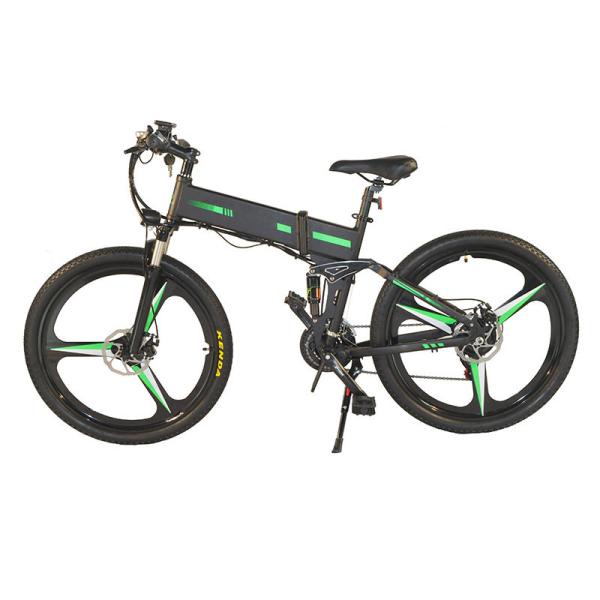 48V 10AH Lithium Battery Hummer E Bicycle Aluminium Alloy Frame 350W Folding