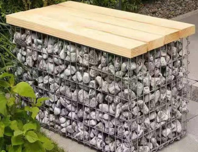 Landscape Wall 2.5-3.7mm Wire Welded Gabion Mesh Gi Welded Mesh 13.5 Gauge