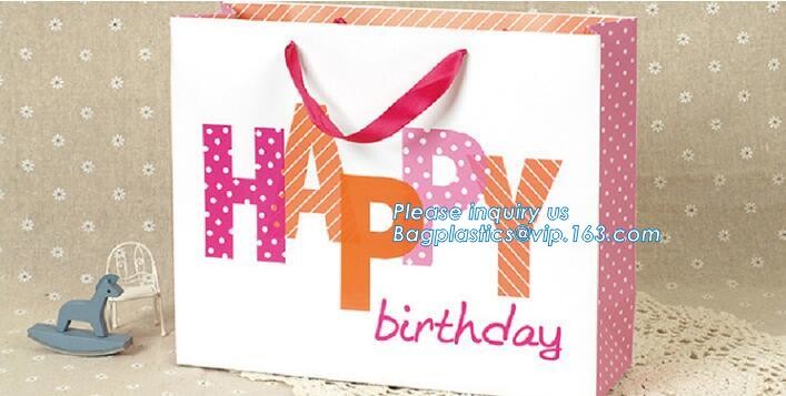 Cheap Customized Pink Printed Paper Shopping Bag For Clothing and Gift,Recycled Luxury Paper Bags & Retail Carrier Bags