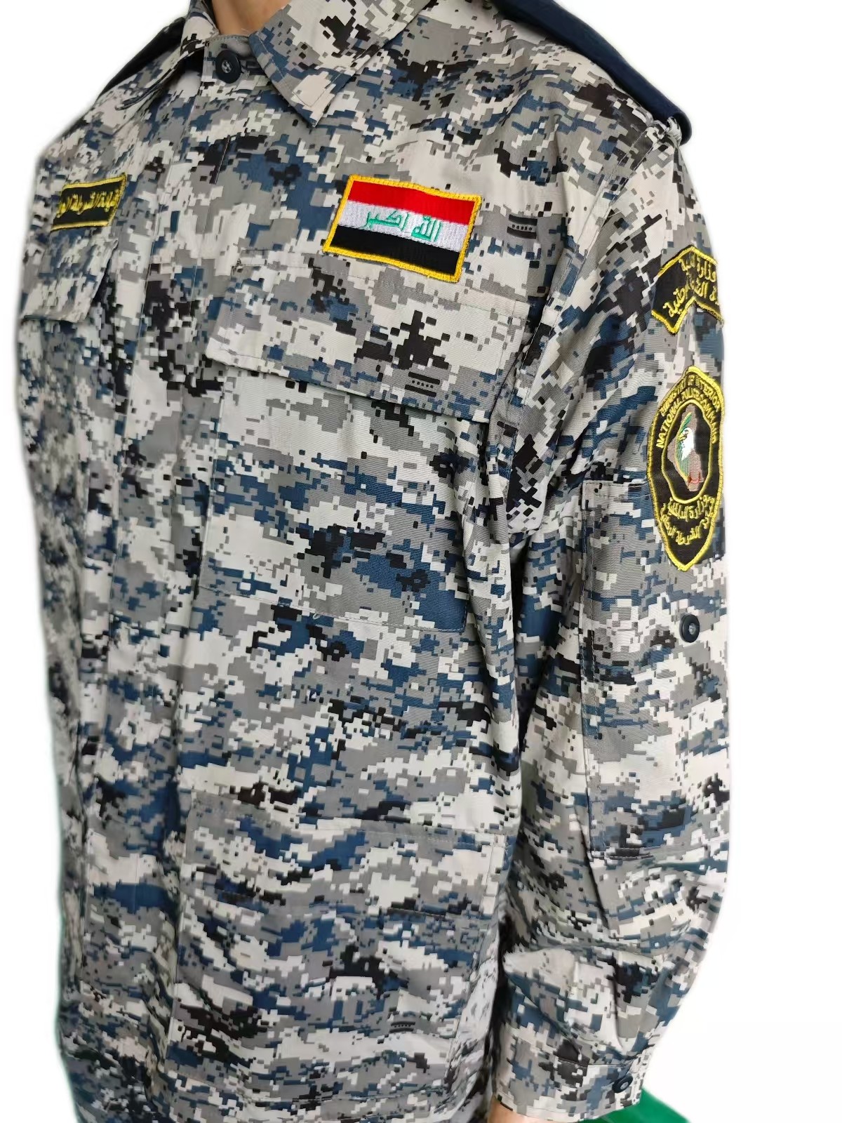 Tactical BDU Camo Combat Uniform - 65/35 Poly-Cotton Reinforced Field Gear