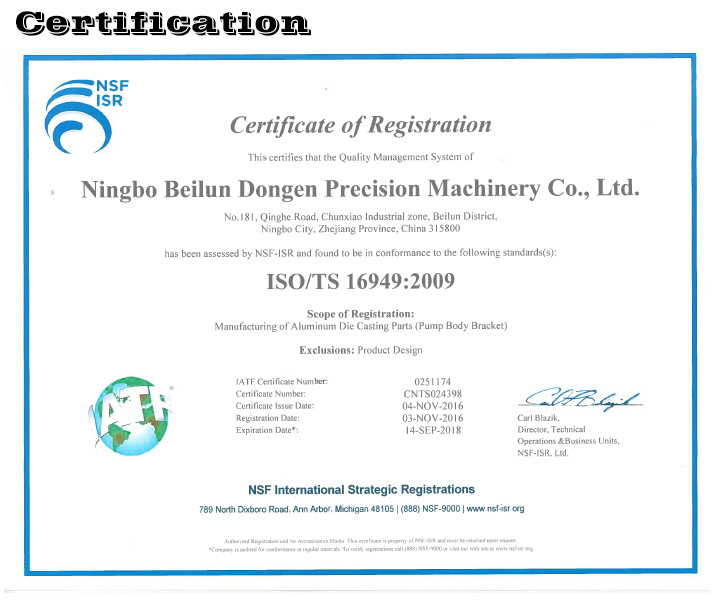 Custom Die Casting of Machinery