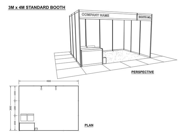 3X4M Modular Exhibition Booth Supplier,Octanorm Similar Exhibition Booth for Trade Fair