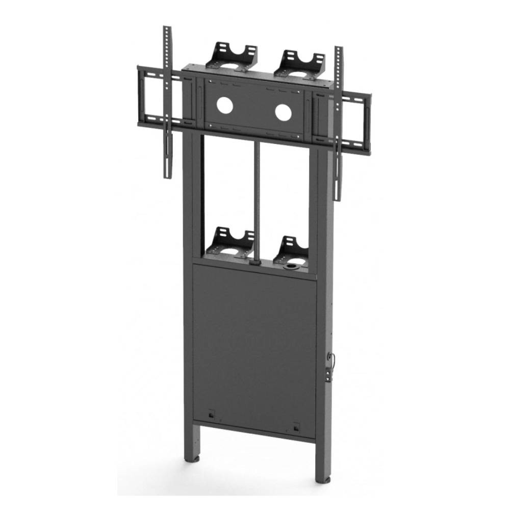 Electric Adjustable Height Interactive Whiteboard Stand For Smart TV Touch Monitors Floor Or Wall Mounting Use Stand