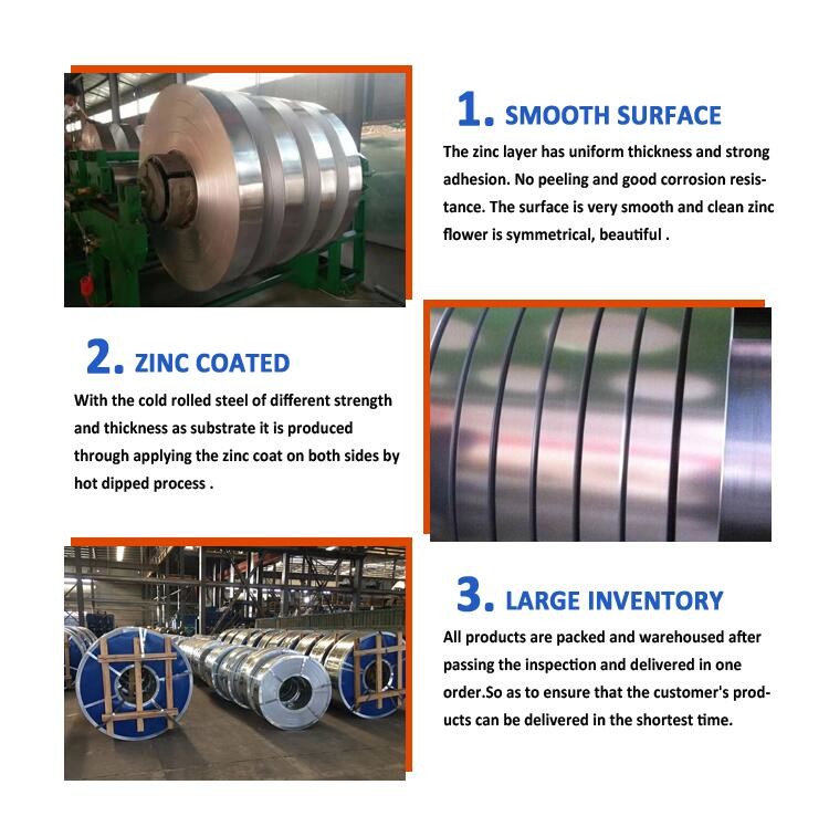 Q235 Galvanized Cold Rolled Carbon Steel Strip SONCAP SABER ISO9001
