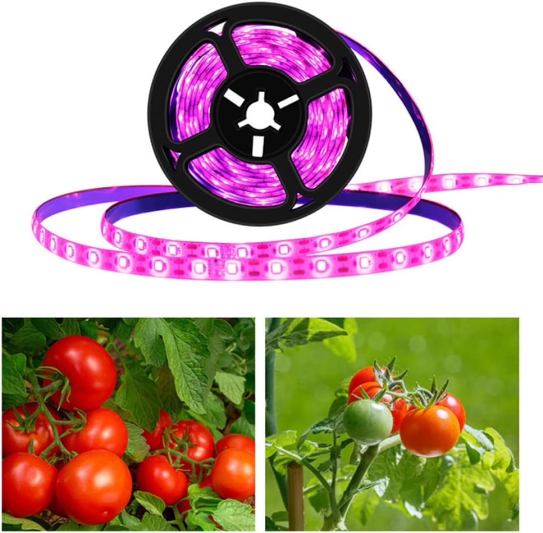 LED Grow Light Strips,Waterproof Full Spectrum Plant Grow Light, USB 16ft 300LEDs