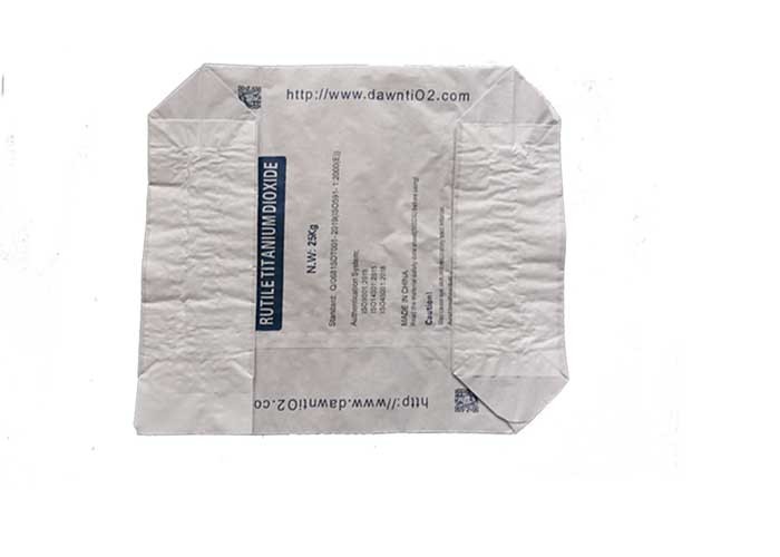 20kg 25kg Valve Paper Bags For Packaging Powder Material Multiwall White