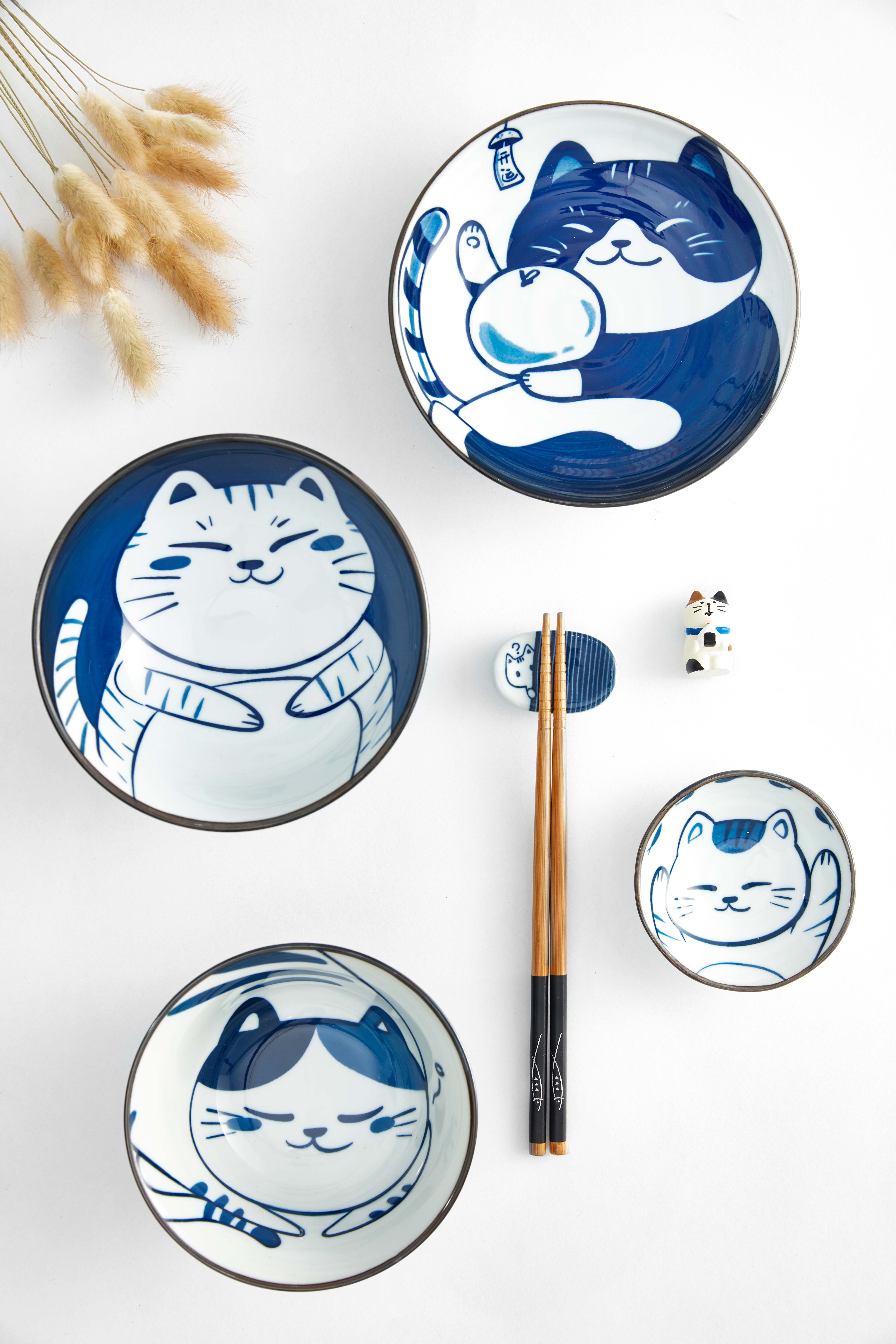 Ready To Ship In Stock Cat Ceramic Plate Tableware Flat Plate Dinner Plate Ceramic Pottery Dinnerware Sets