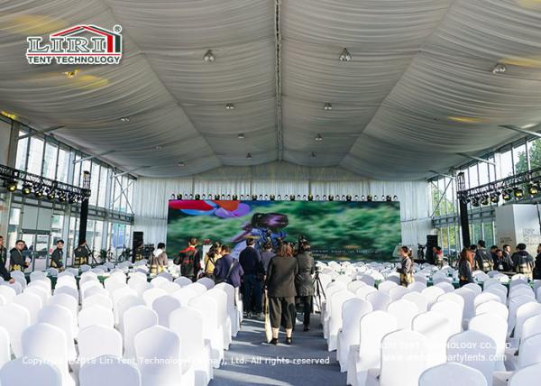 Big 20mx35m Aluminum Outdoor Event Tents With Heat Insulation For Meeting