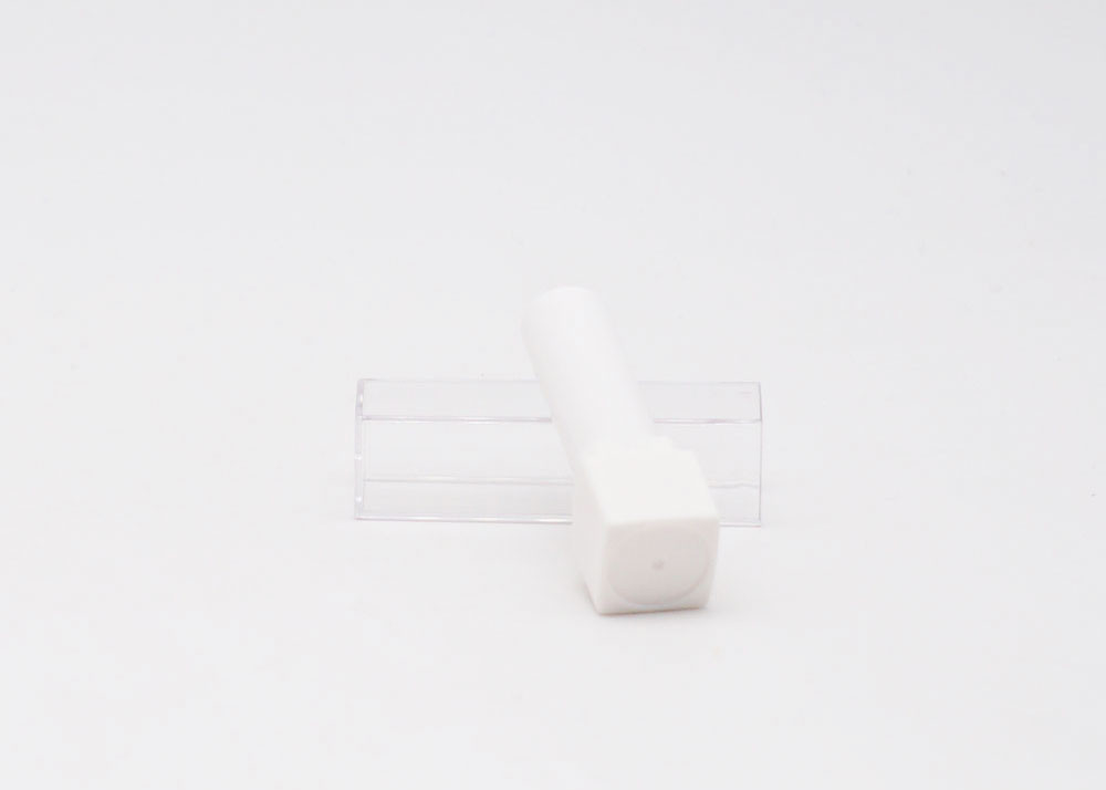 White Plastic Clear Recyclable 5g Refillable Empty Lipstick Tube