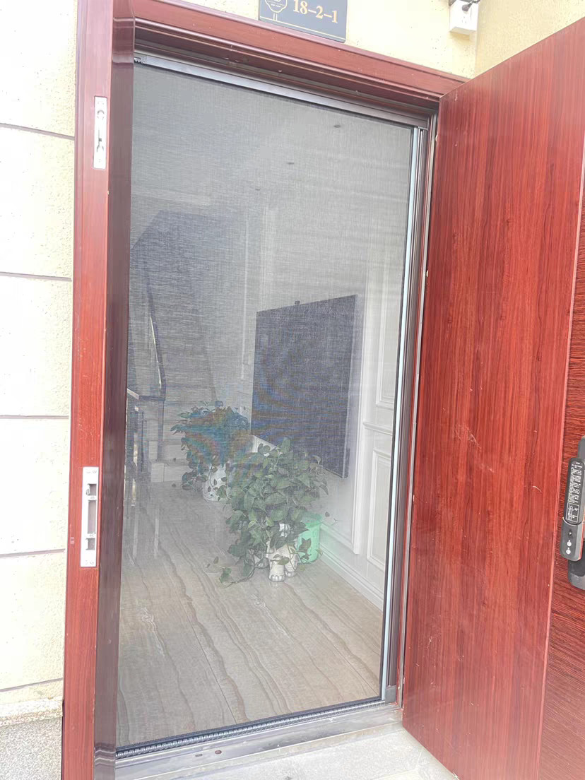 Trackless Sliding Glass Door Retractable Flyscreen Doors OEM ODM