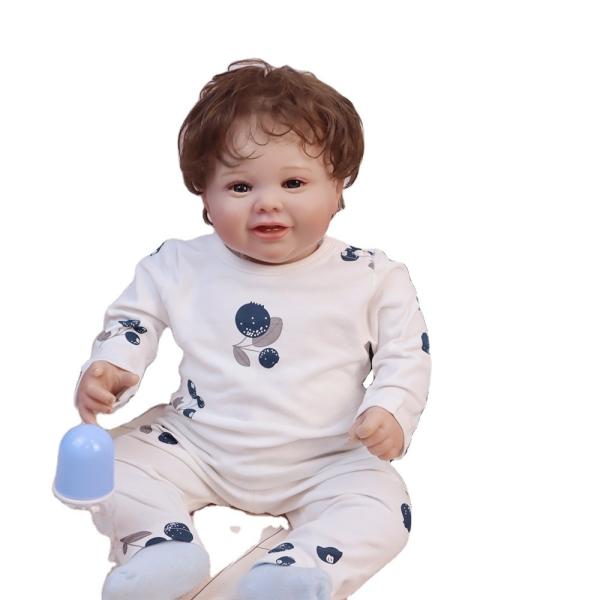Baby boys Girl outfit printed top and pants kids clothes set cotton little boy 2