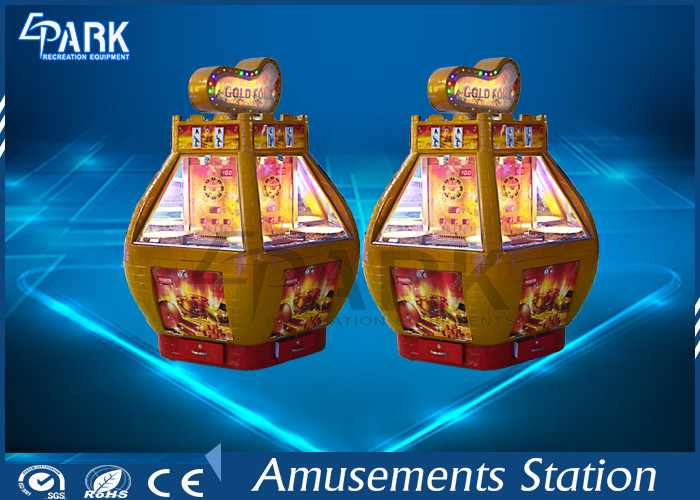 CE Certificated Redemption Game Machine Gold Fort Multi Play Support
