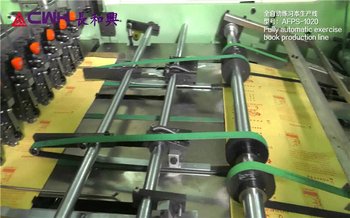 380V A3 A4 A5 Stapled Exercise Book Making Machine
