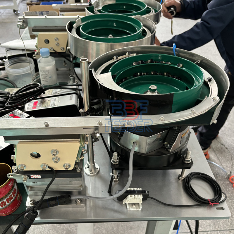 Steel Parts Vibratory Bowl Feeder Electrical Component Spare Parts Feeder